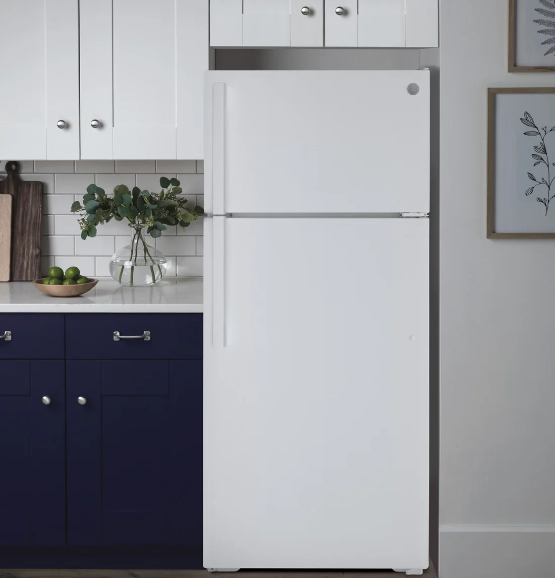 GE GTS22KGNRWW Top-Freezer Refrigerator features