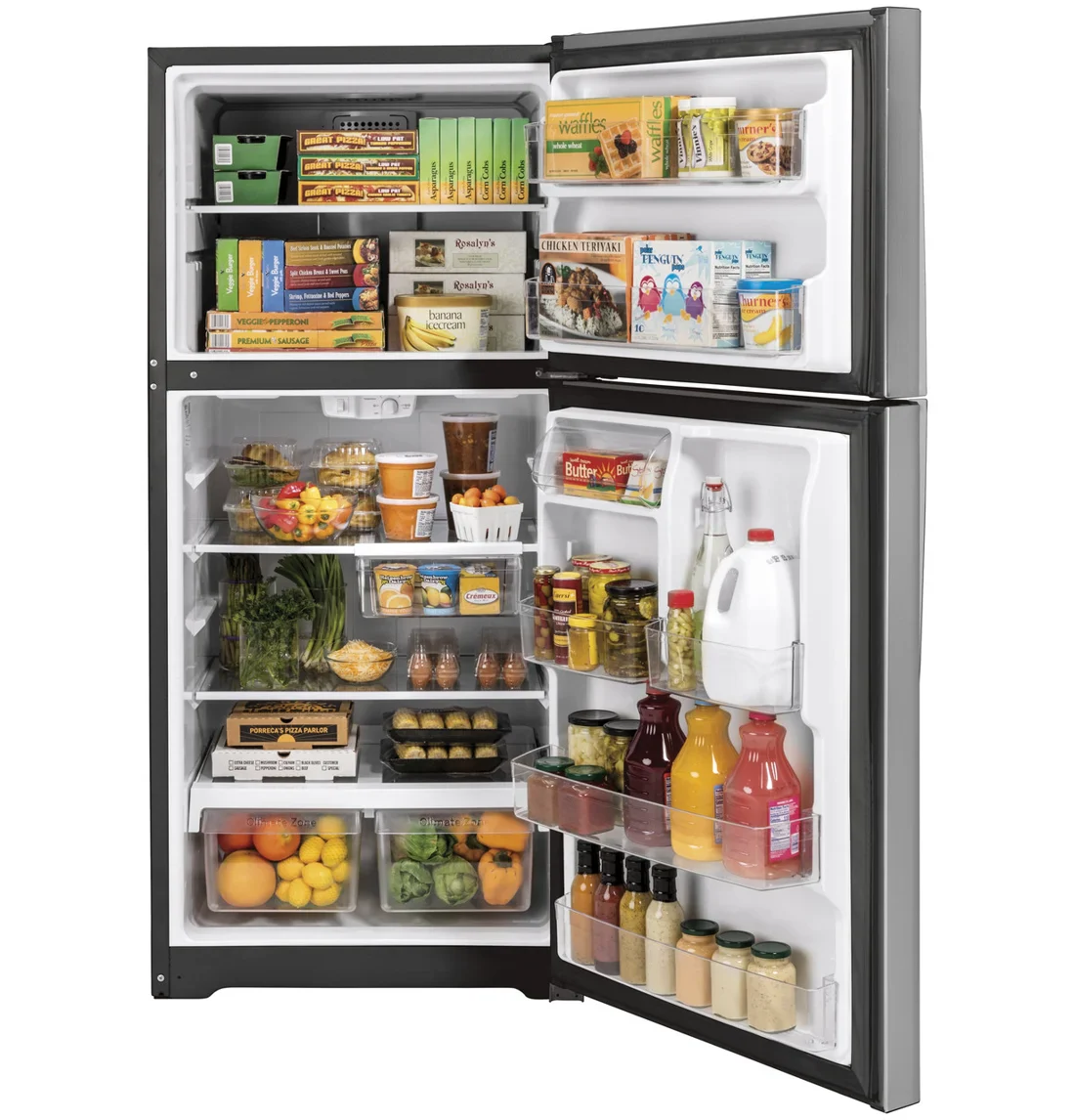 GE GTS22KYNRFS Top-Freezer Refrigerator photo 2