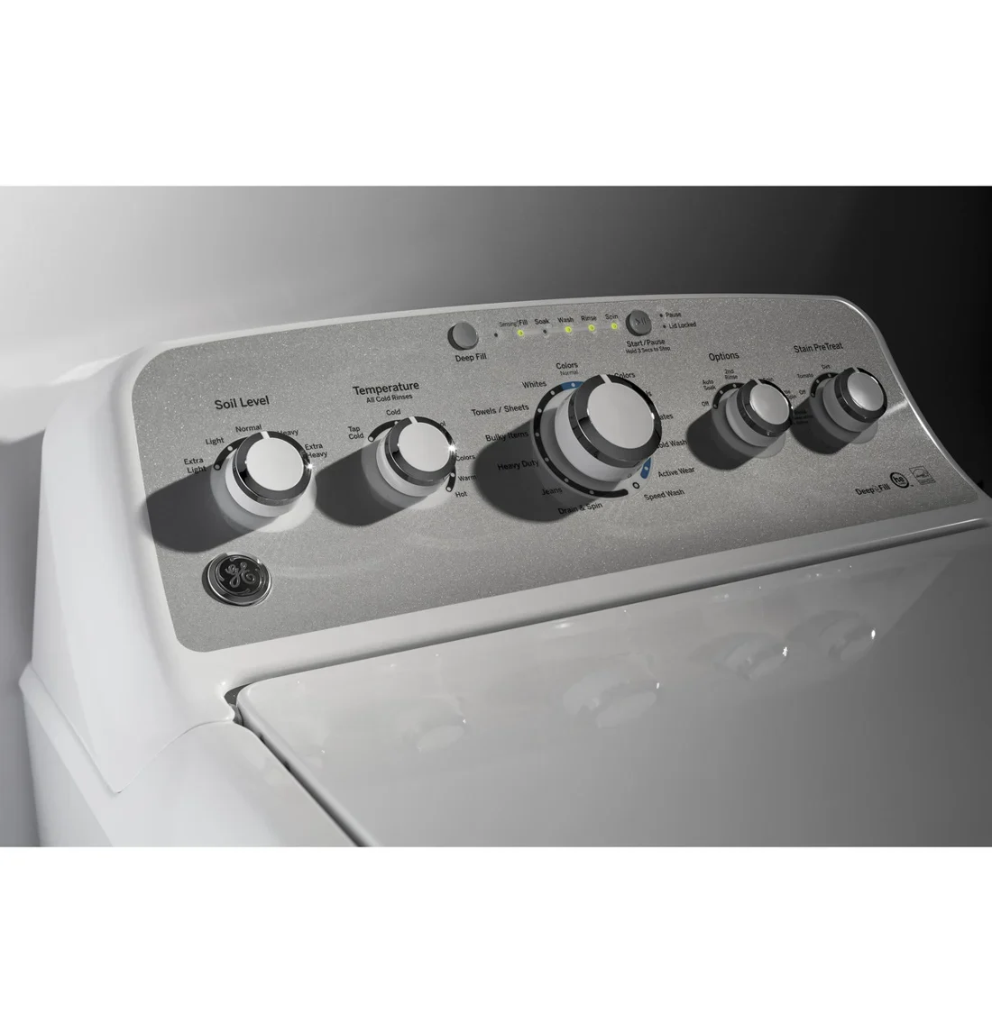 GE GTW490ACJWS Top Load Washer photo 2