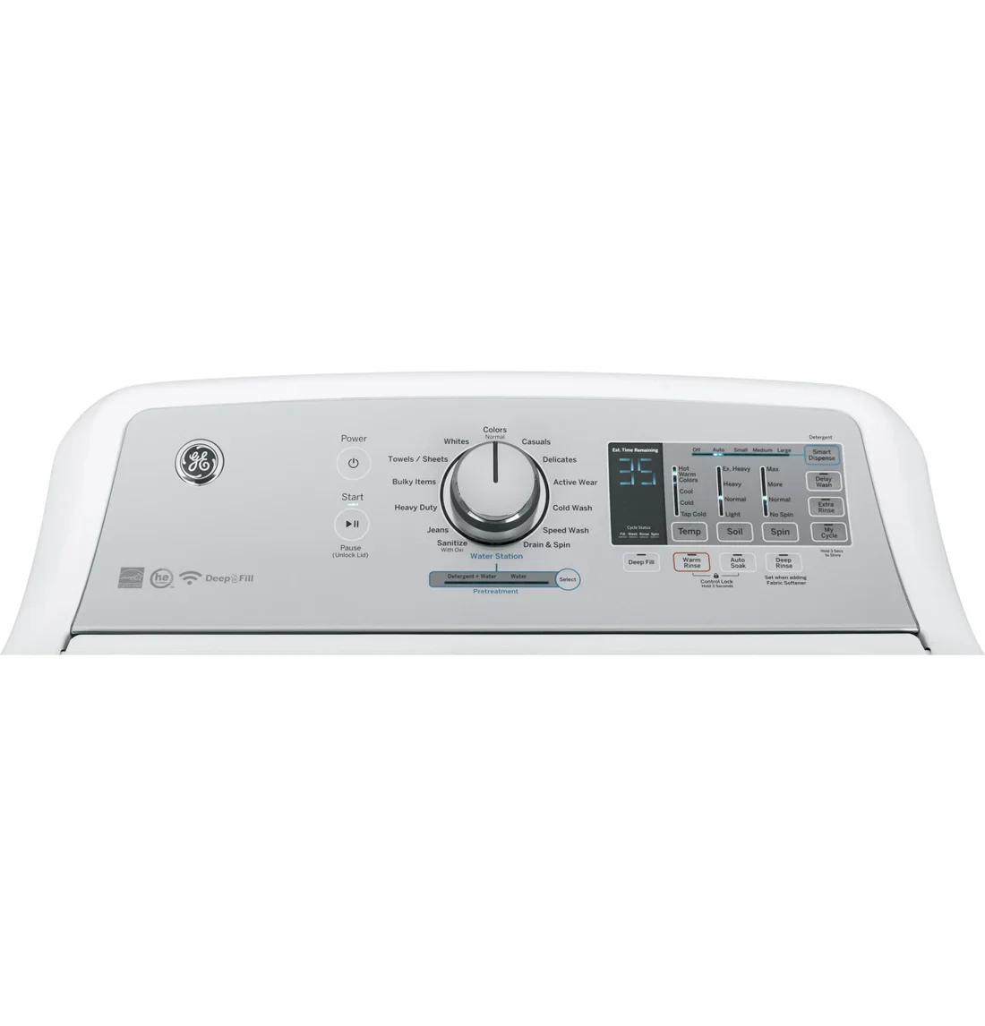 GE GTW750CSLWS Top Load Washer photo 2