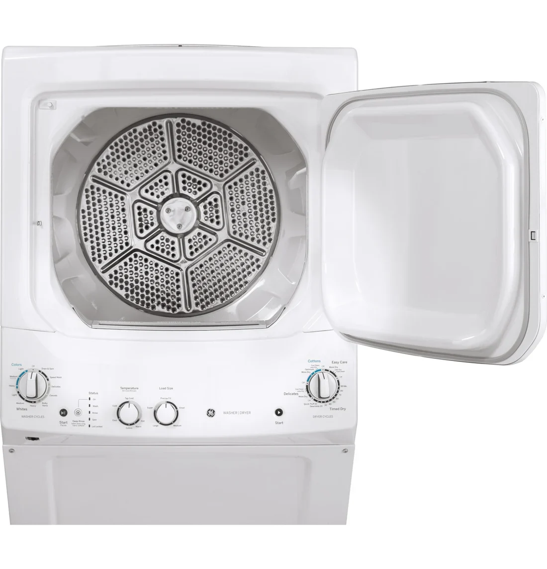 GE GUD27GSSMWW Laundry Center features