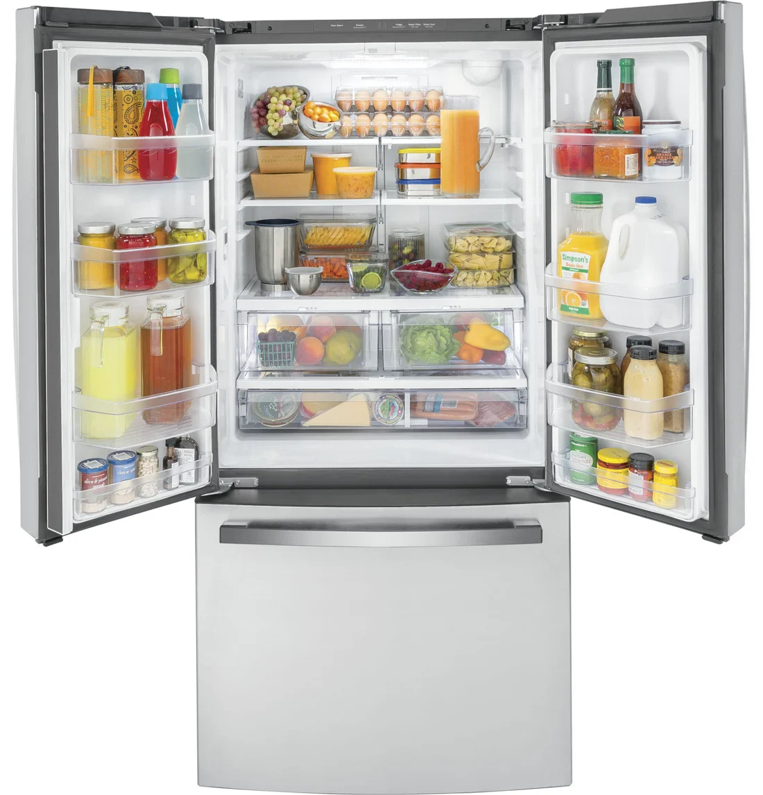 GE GWE19JYLFS French-Door Refrigerator photo 3
