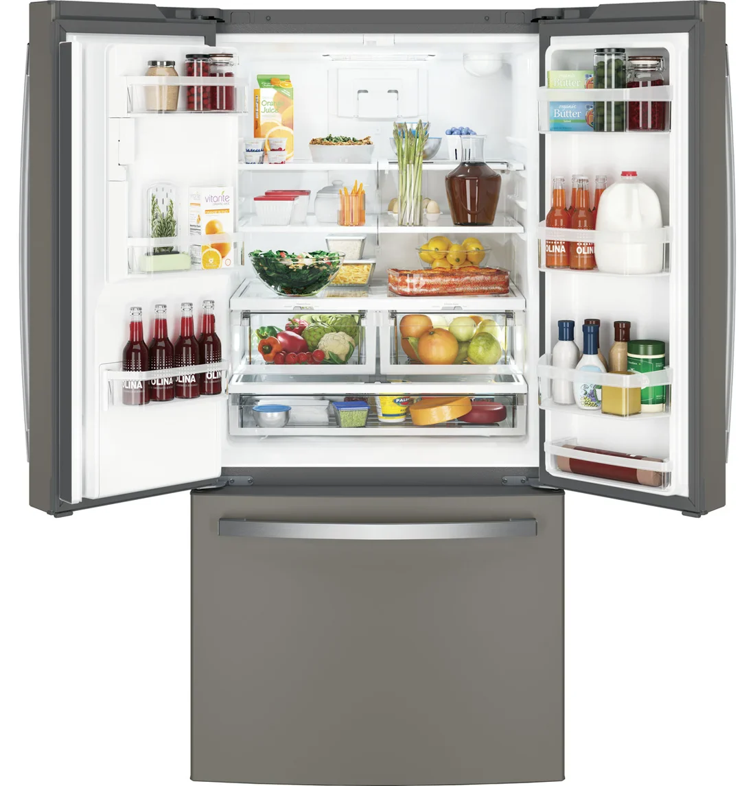 GE GYE18JMLES French-Door Refrigerator photo 2
