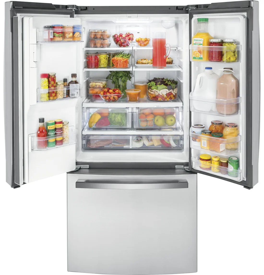 GE GYE18JSLSS French-Door Refrigerator photo 2
