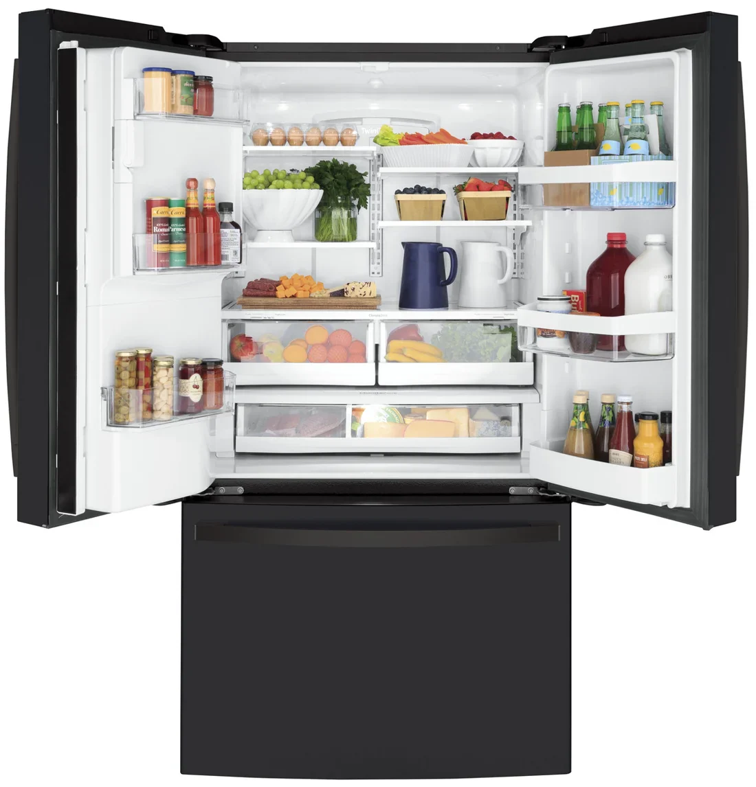GE GYE22GENDS French-Door Refrigerator photo 2
