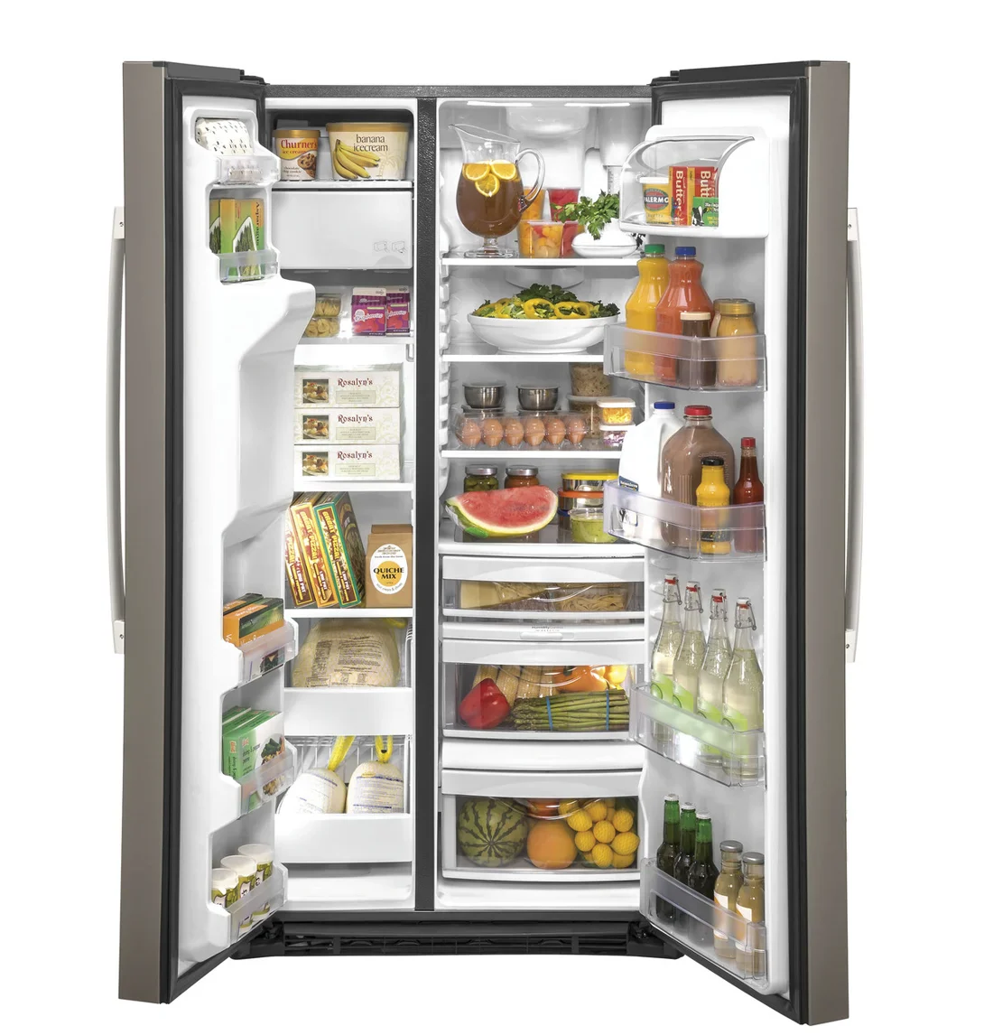 GE GZS22IMNES Side-by-Side Refrigerator photo 2