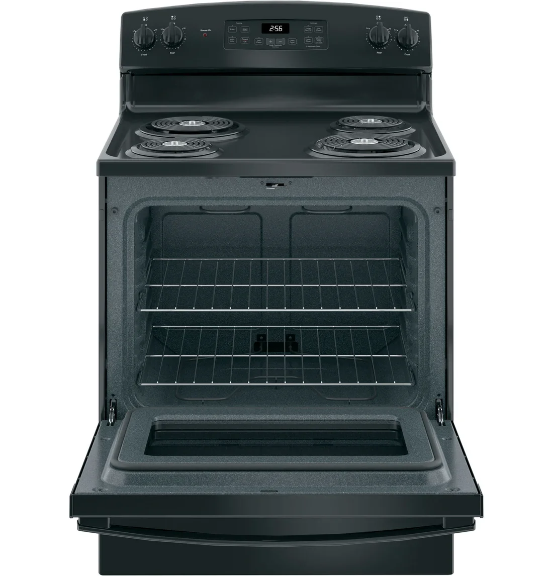 GE JB256DMBB Freestanding Electric Range photo 2