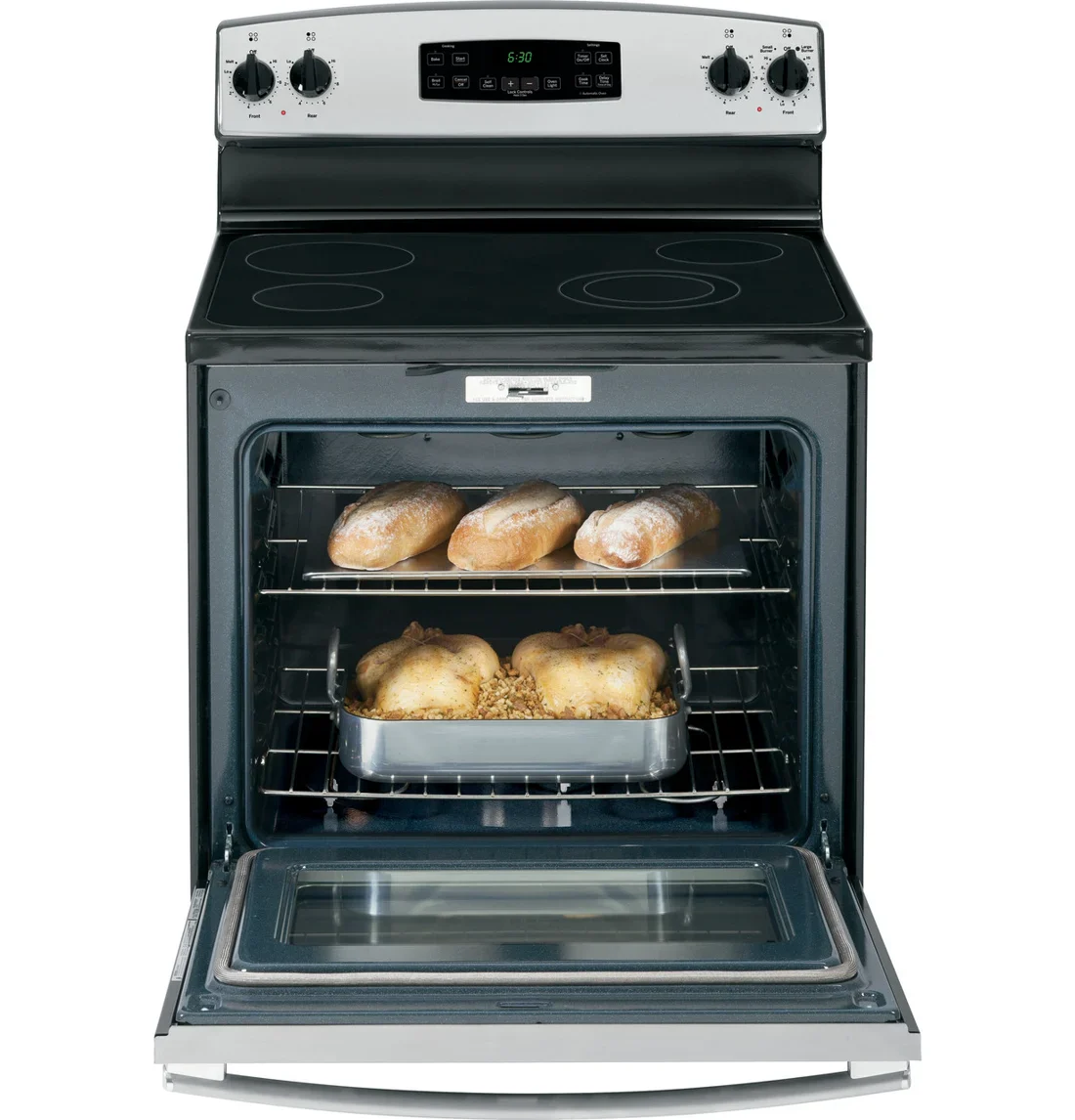 GE JB630RFSS Freestanding Electric Range photo 2