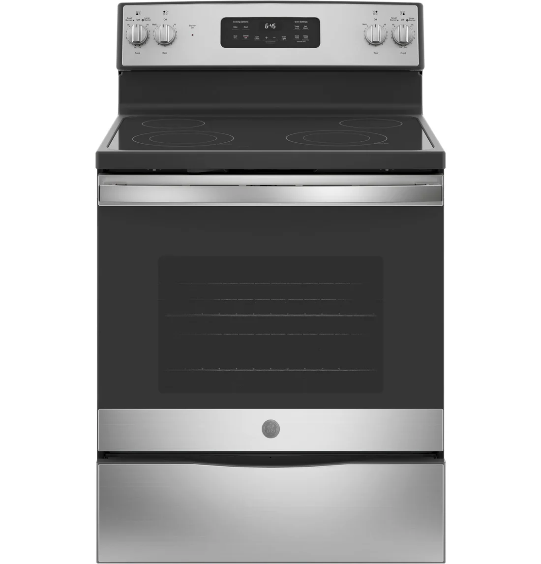 GE JB645RKSS Freestanding Electric Range at Compare Deals Atlanta