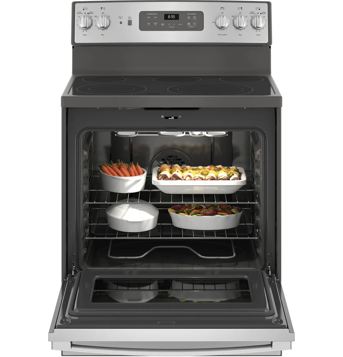 GE JB655SKSS Freestanding Electric Range photo 2