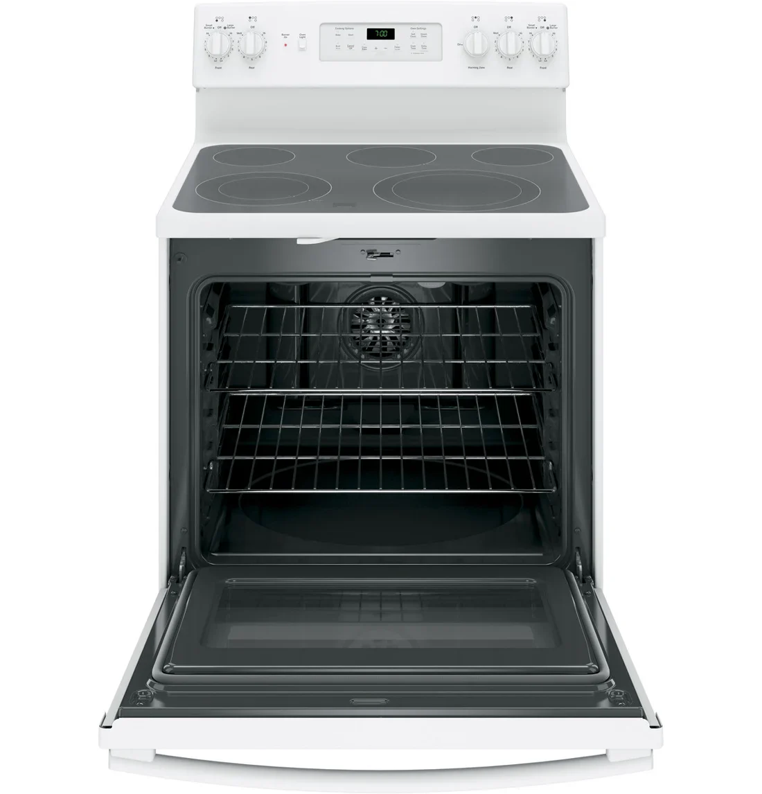 GE JB700DJWW Freestanding Electric Range photo 2