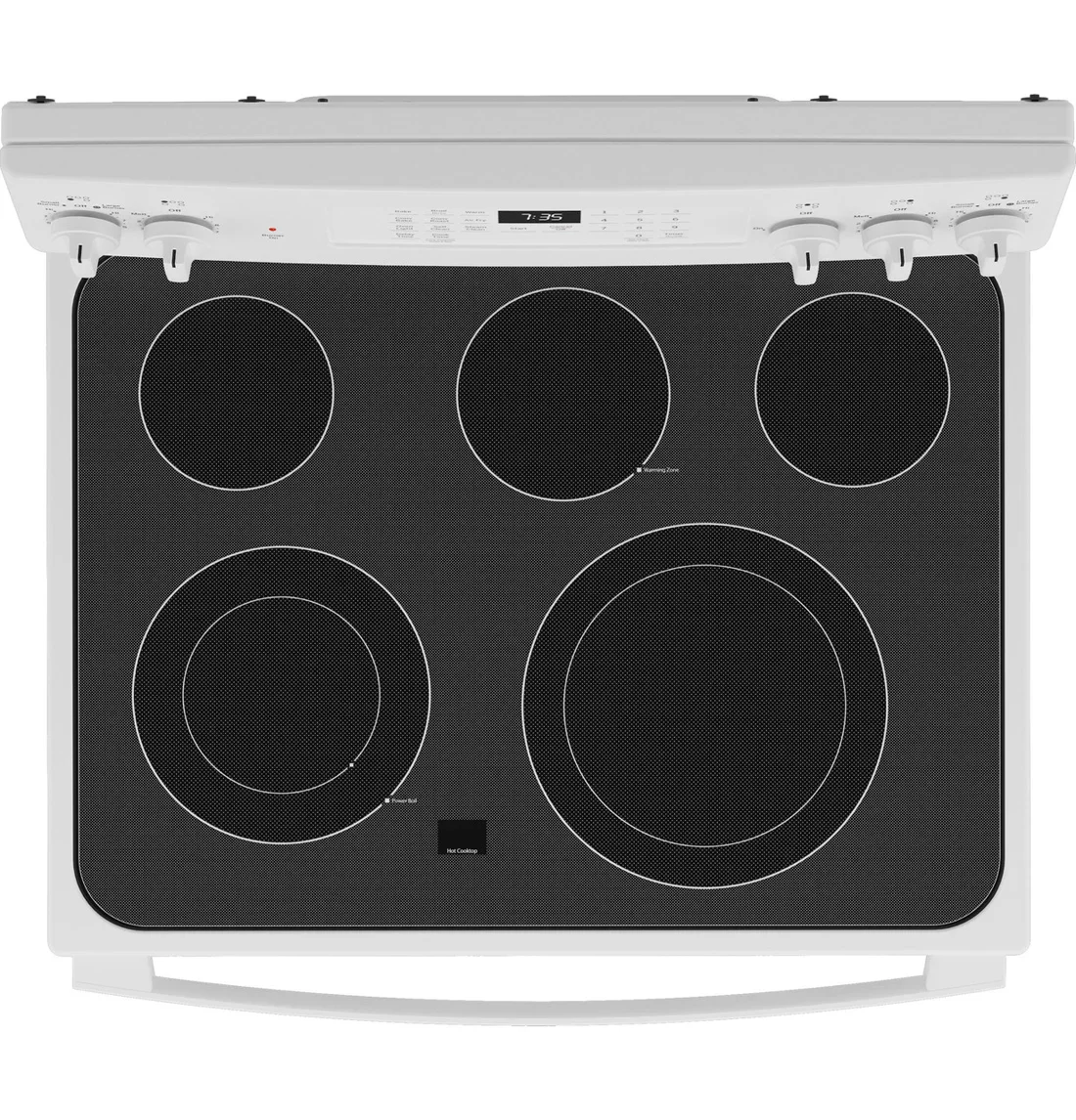 GE JB735DPWW Freestanding Electric Range features