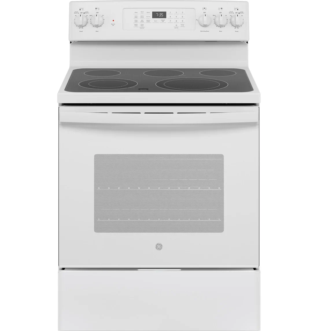 GE JB735DPWW Freestanding Electric Range at Compare Deals Atlanta