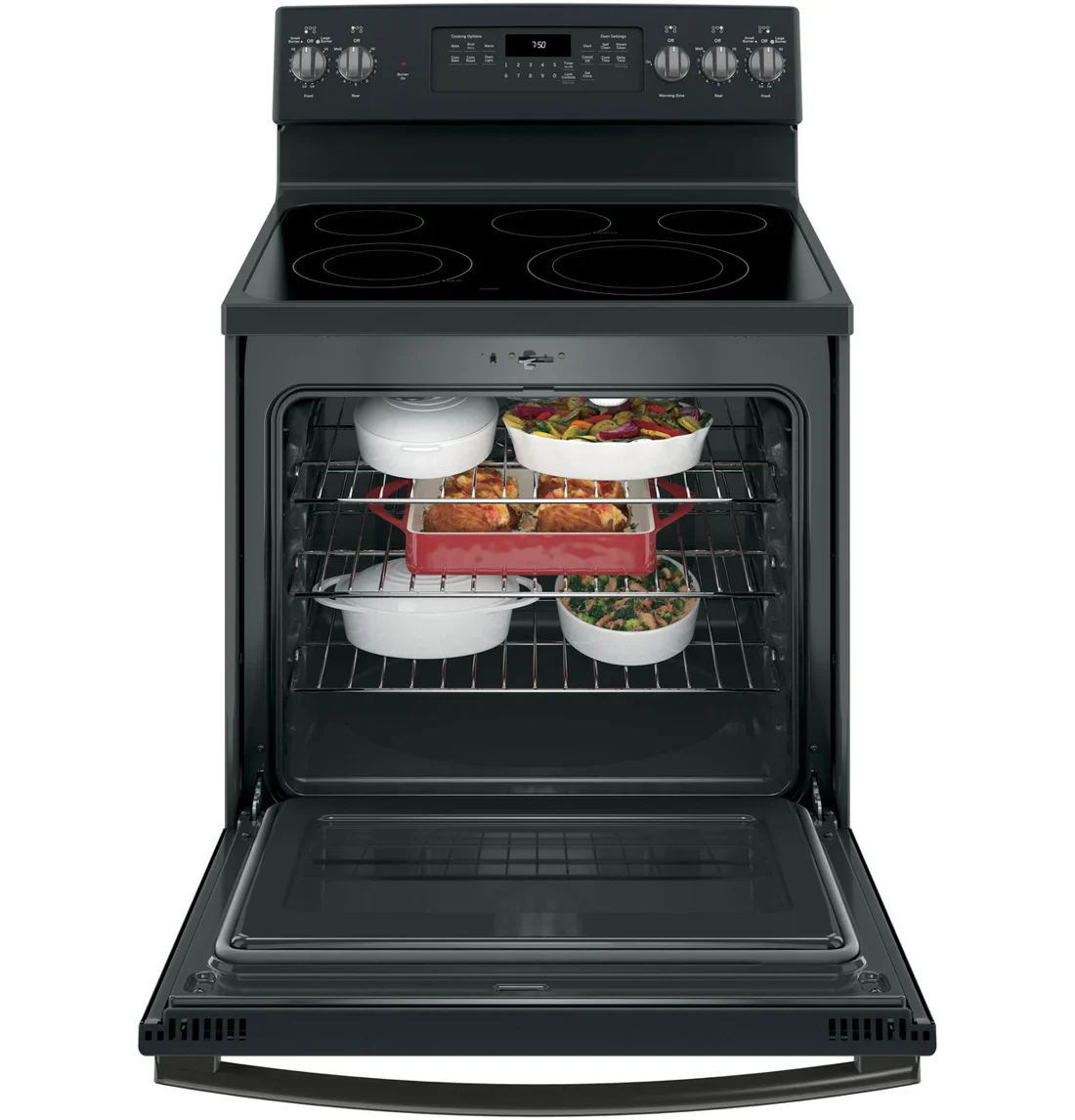 GE JB750FJDS Freestanding Electric Range photo 2