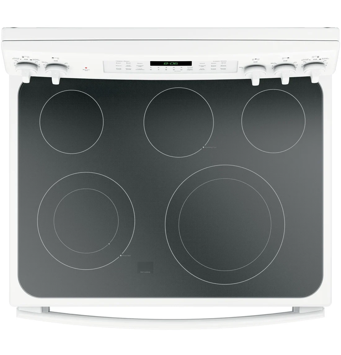 GE JB860DJWW Freestanding Electric Range features