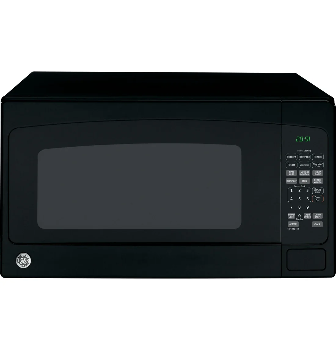 GE JES2051DNBB Countertop Microwave at Compare Deals