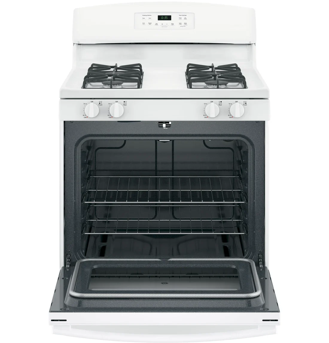 GE JGB635DEKWW Freestanding Gas Range features