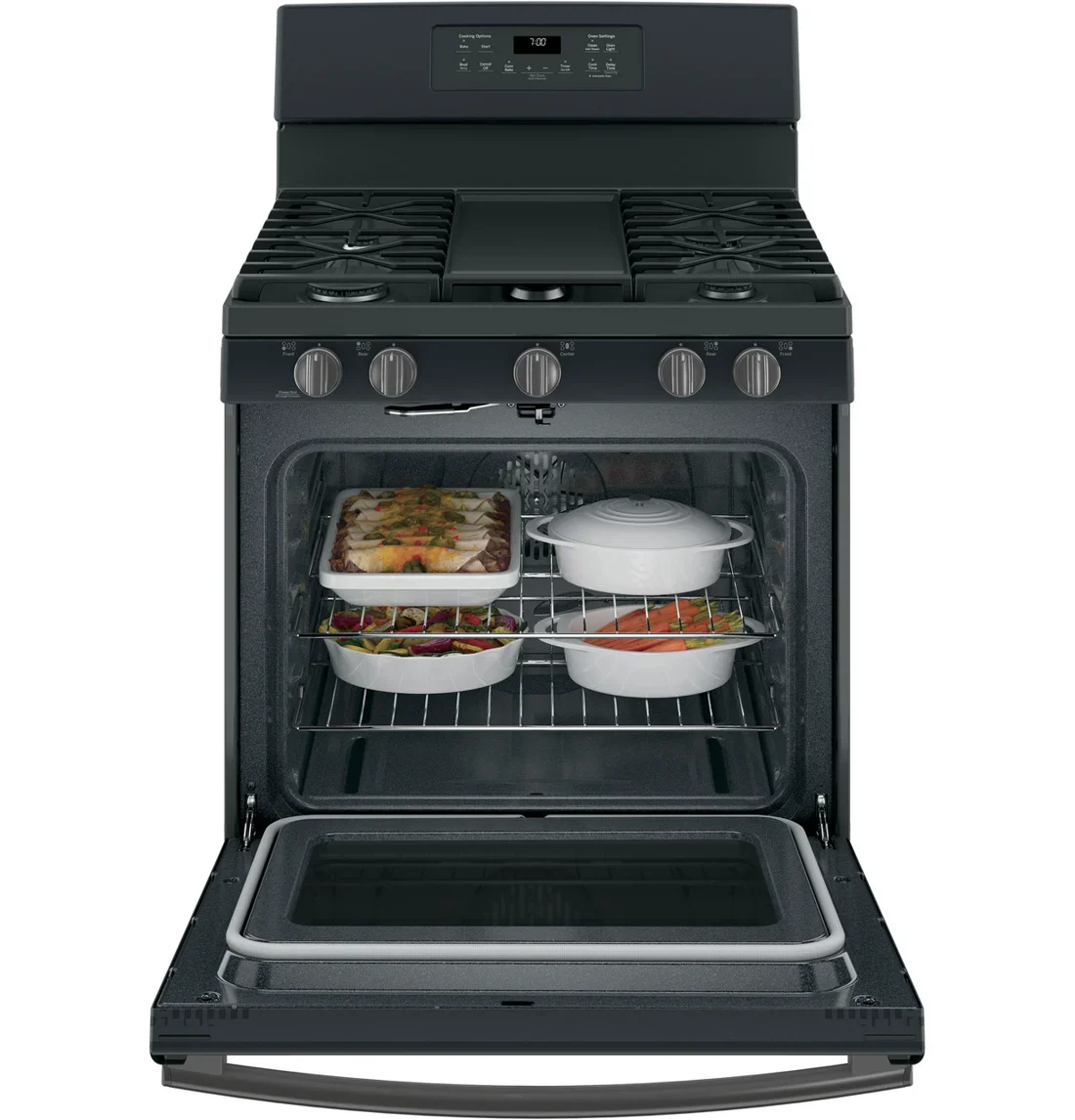 GE JGB700FEJDS Freestanding Gas Range features