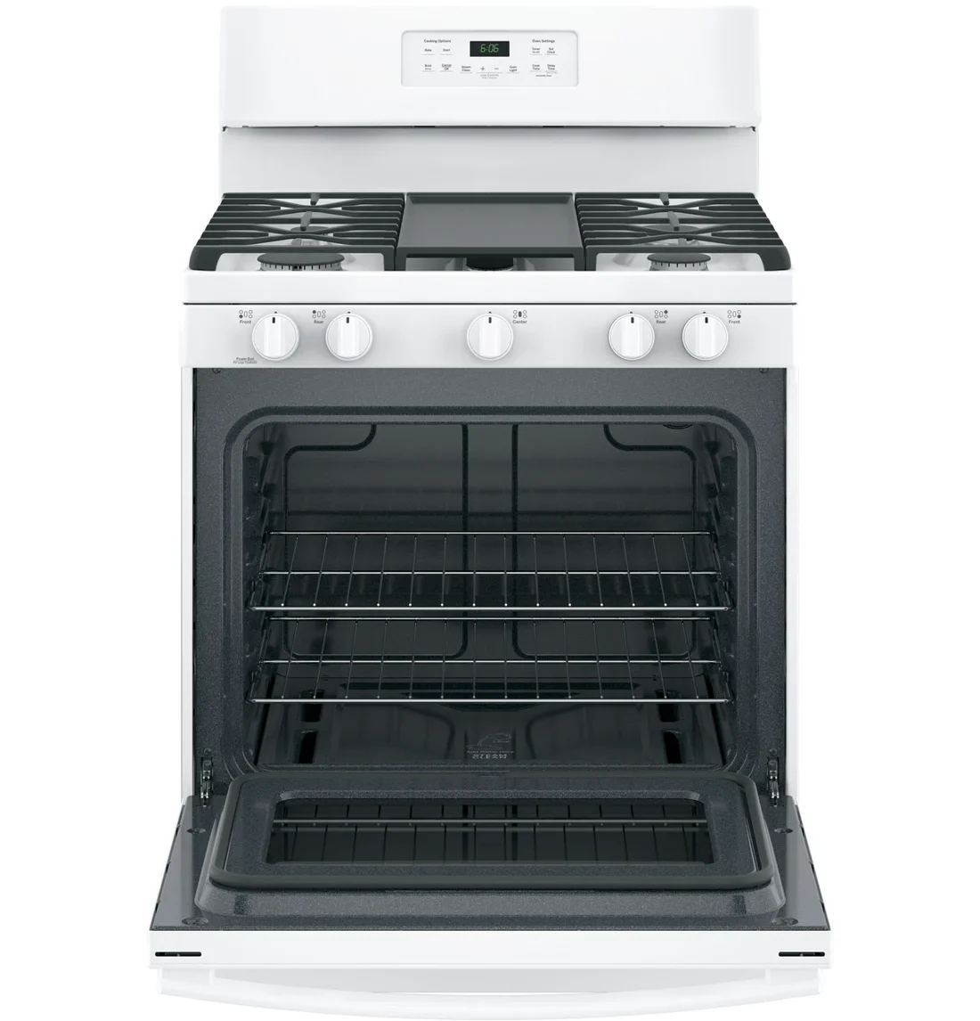 GE JGBS66DEKWW Freestanding Gas Range features