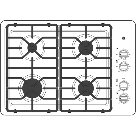 GE JGP3530SLSS Gas Cooktop photo 3