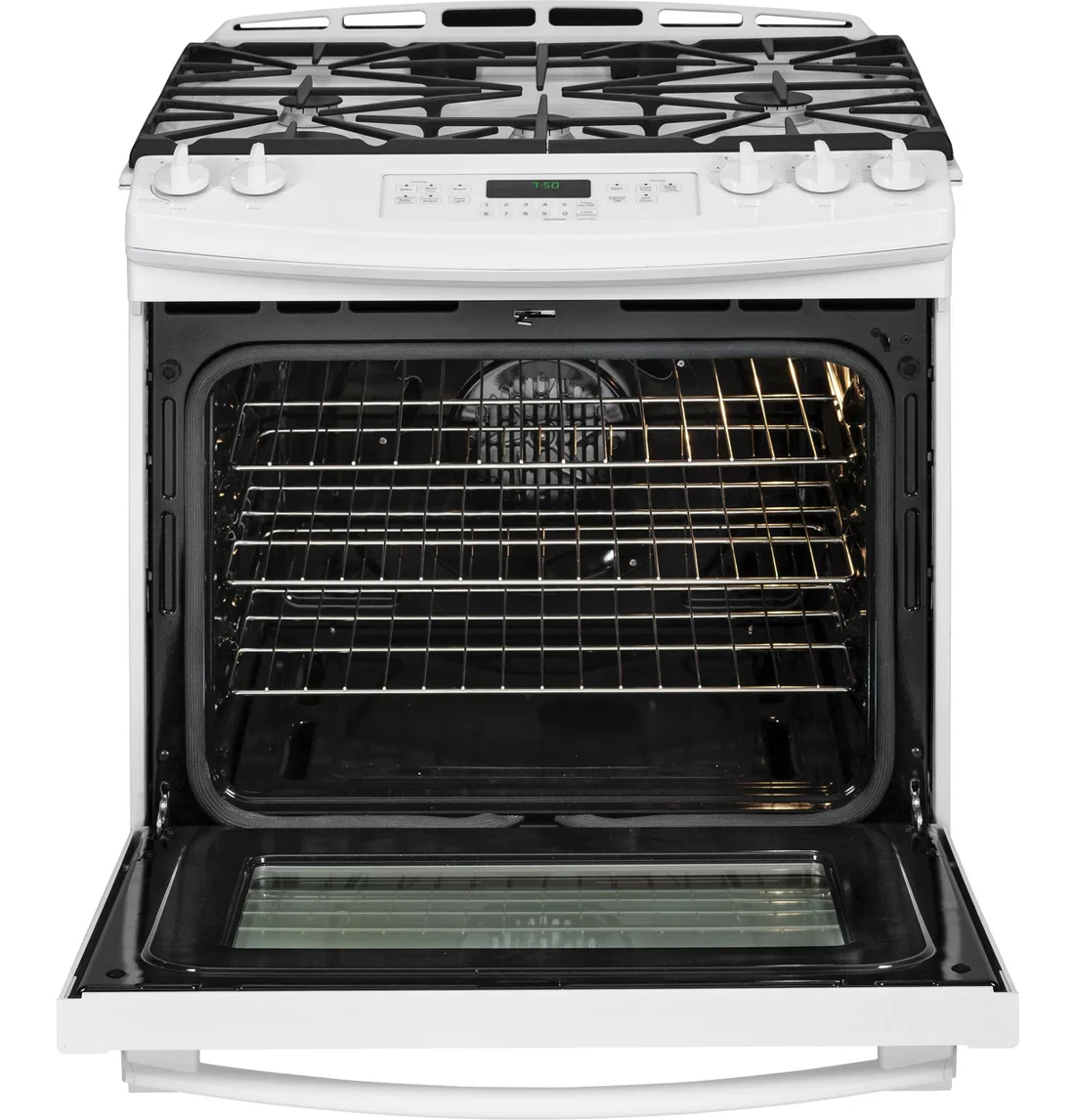 GE JGS750DEFWW Freestanding Gas Range photo 2