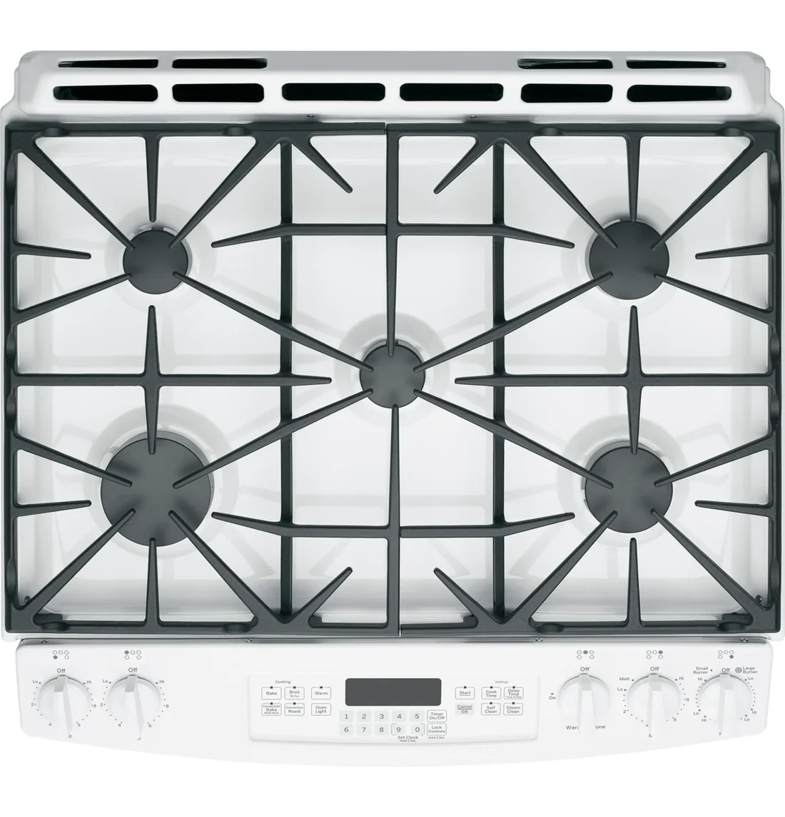 GE JGS750DEFWW Freestanding Gas Range features