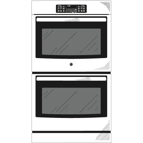 GE JK3500SFSS Electric Wall Oven features