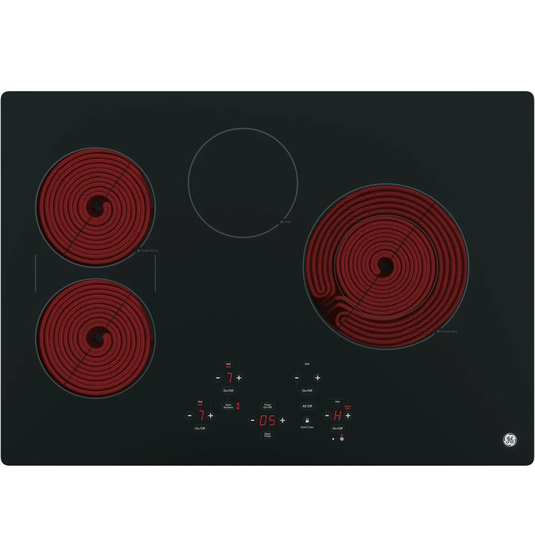 GE JP5030DJBB Electric Cooktop photo 2
