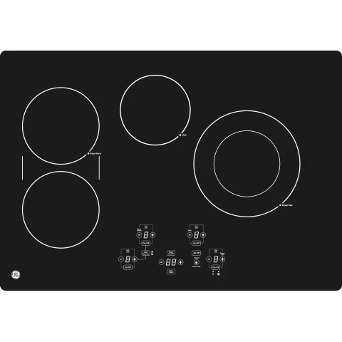 GE JP5030DJBB Electric Cooktop features