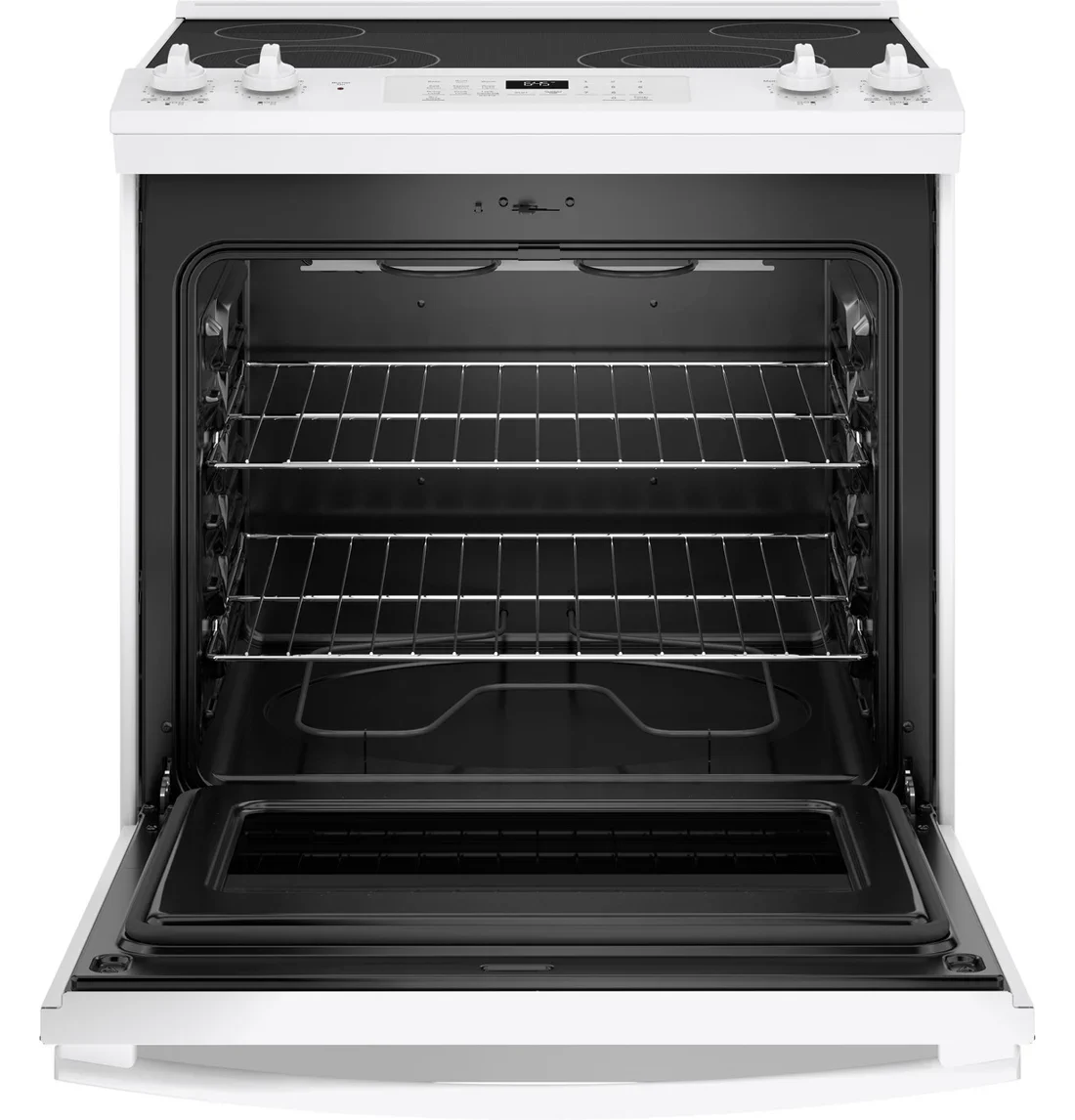 GE JS645DLWW Freestanding Electric Range photo 2