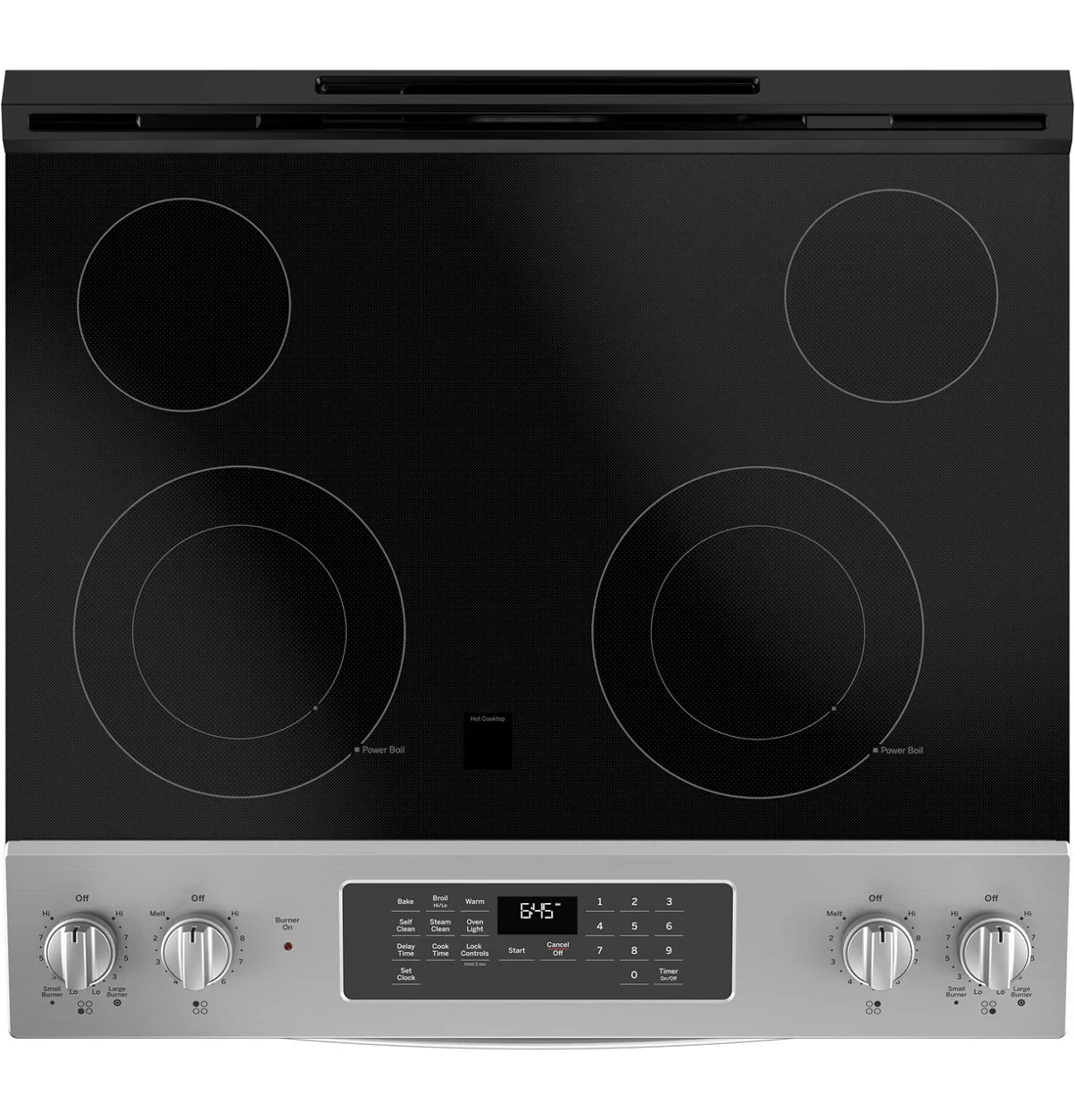 GE JS645SLSS Freestanding Electric Range features