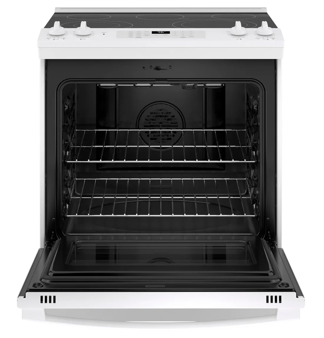 GE JS760DPWW Freestanding Electric Range photo 2