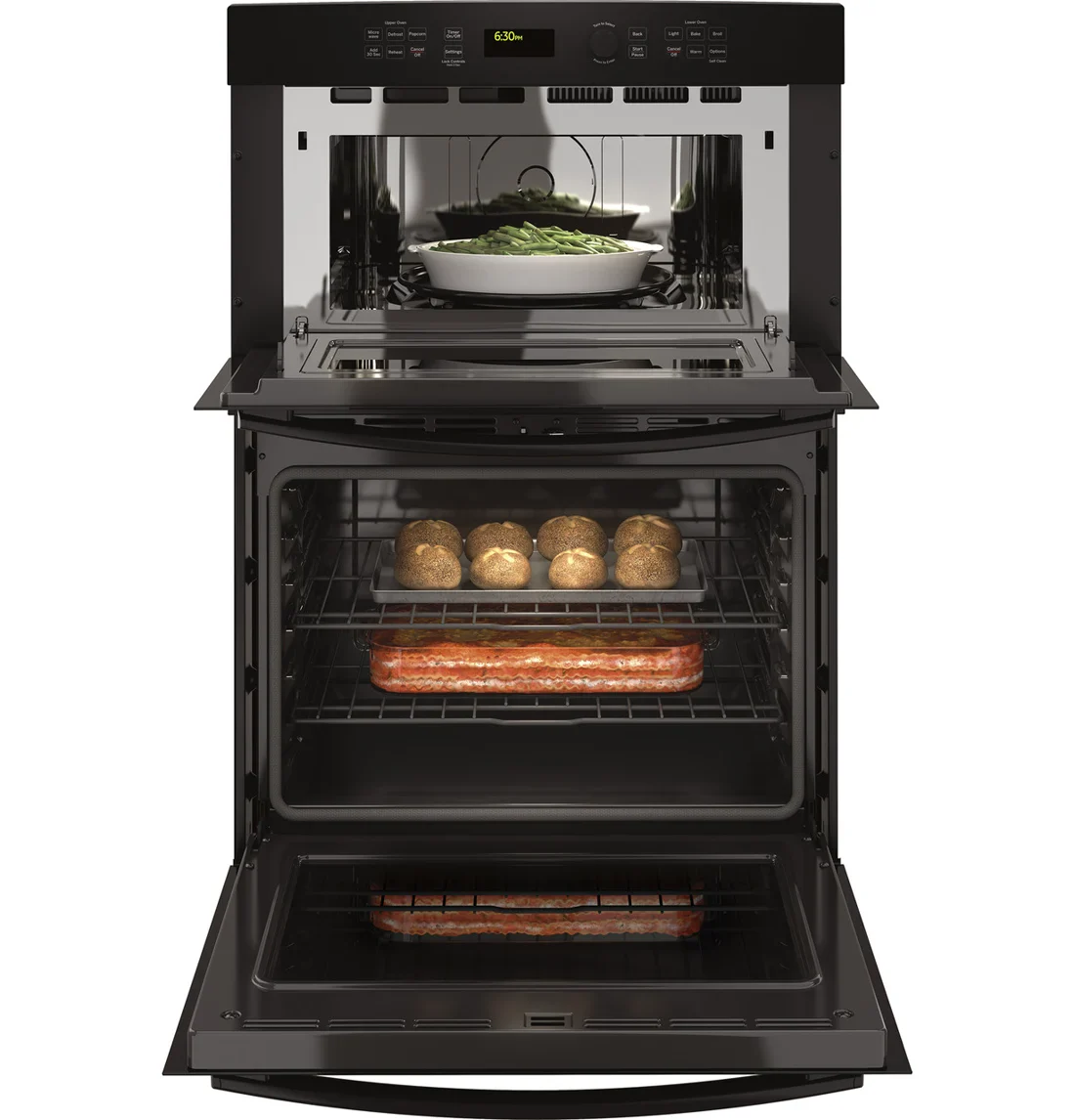 GE JT3800DHBB Electric Wall Oven features