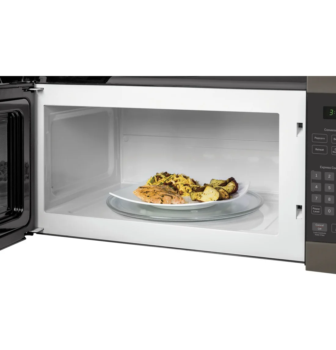 GE JVM3160EFES Over-the-Range Microwave features