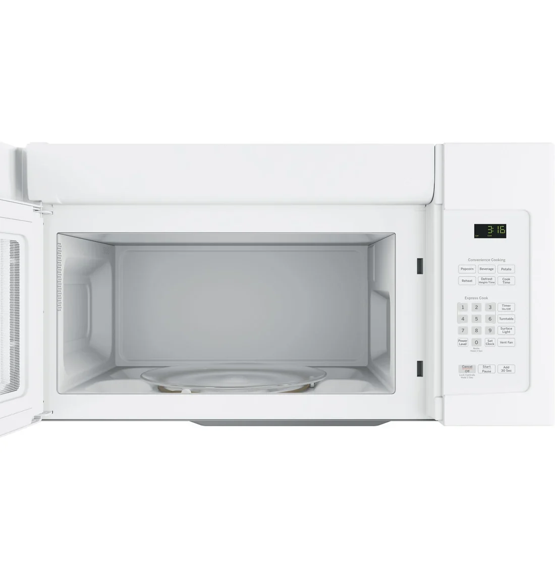 GE JVM3162DJWW Over-the-Range Microwave photo 2