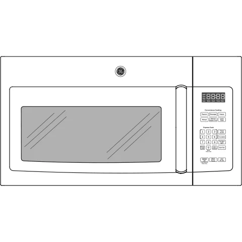 GE JVM3162DJWW Over-the-Range Microwave features