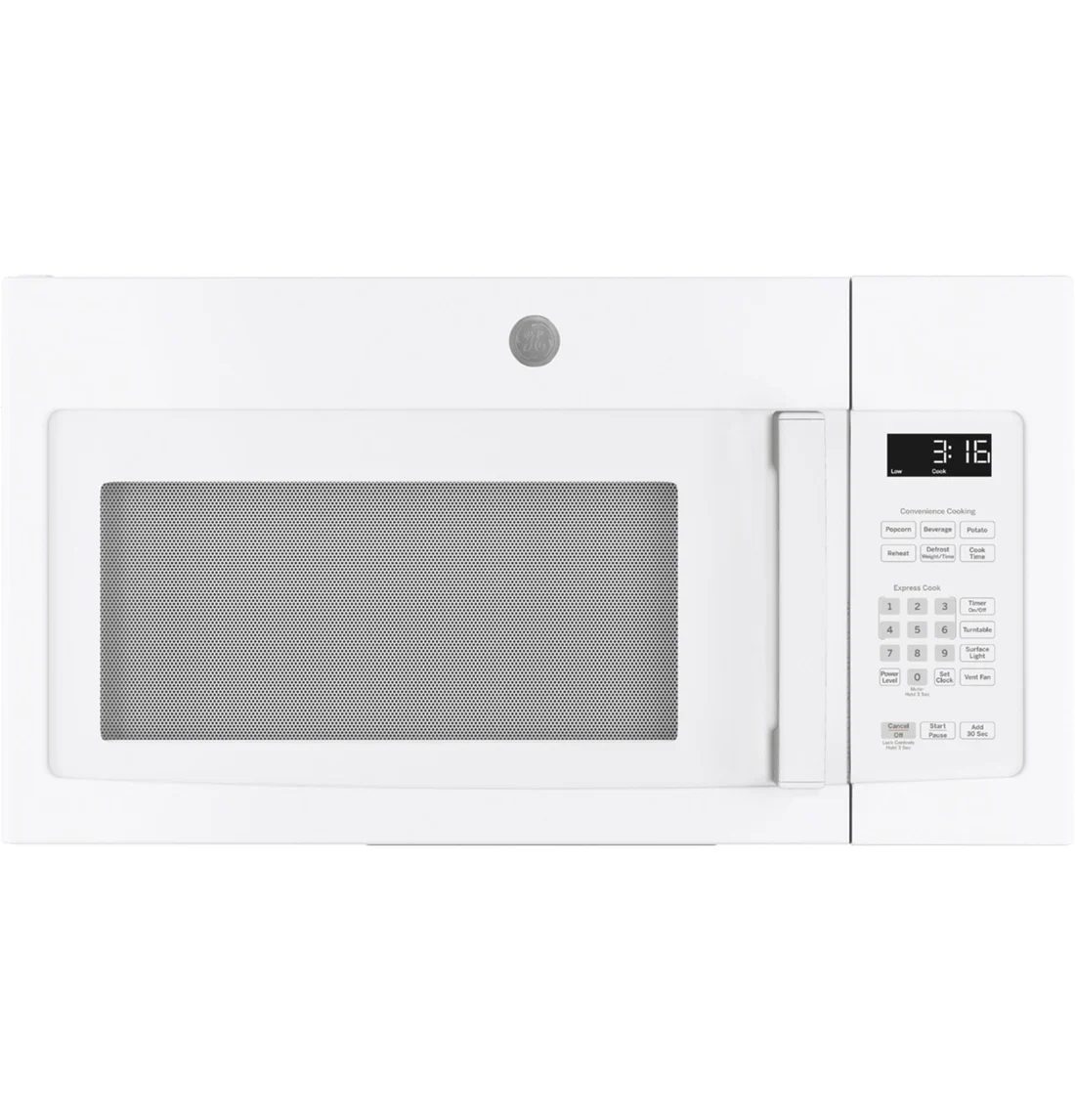 GE JVM3162DJWW Over-the-Range Microwave at Compare Deals