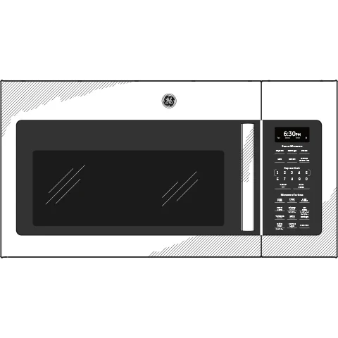 GE JVM6175SKSS Over-the-Range Microwave features