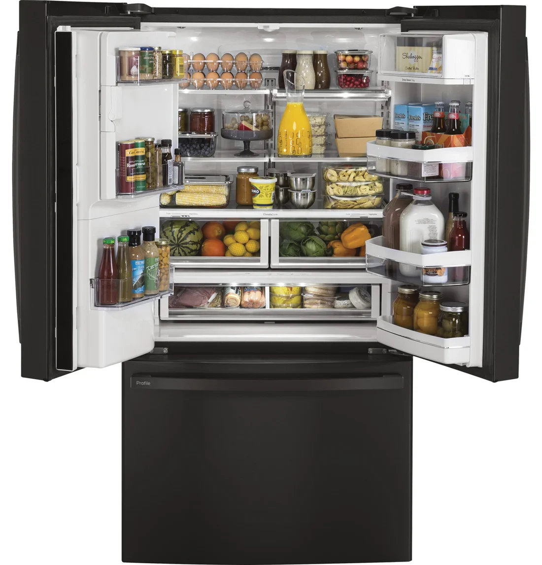 GE PYE22KBLTS French-Door Refrigerator features