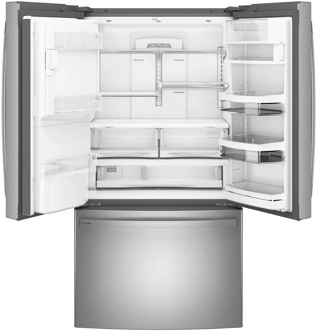 GE PYE22KYNFS French-Door Refrigerator features