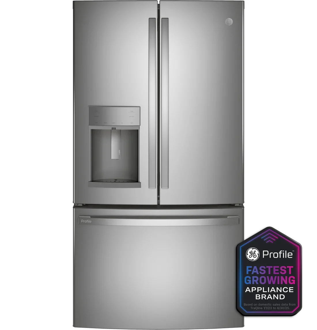 GE PYE22KYNFS refrigerator at Compare Deals outlet serving Riverdale GA