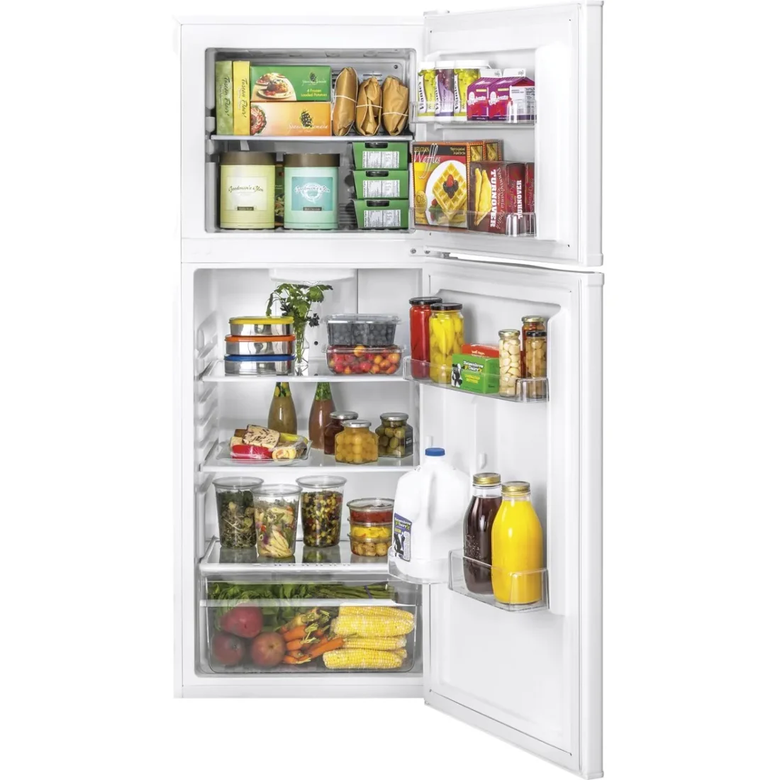 Haier HA10TG21SW Top-Freezer Refrigerator features