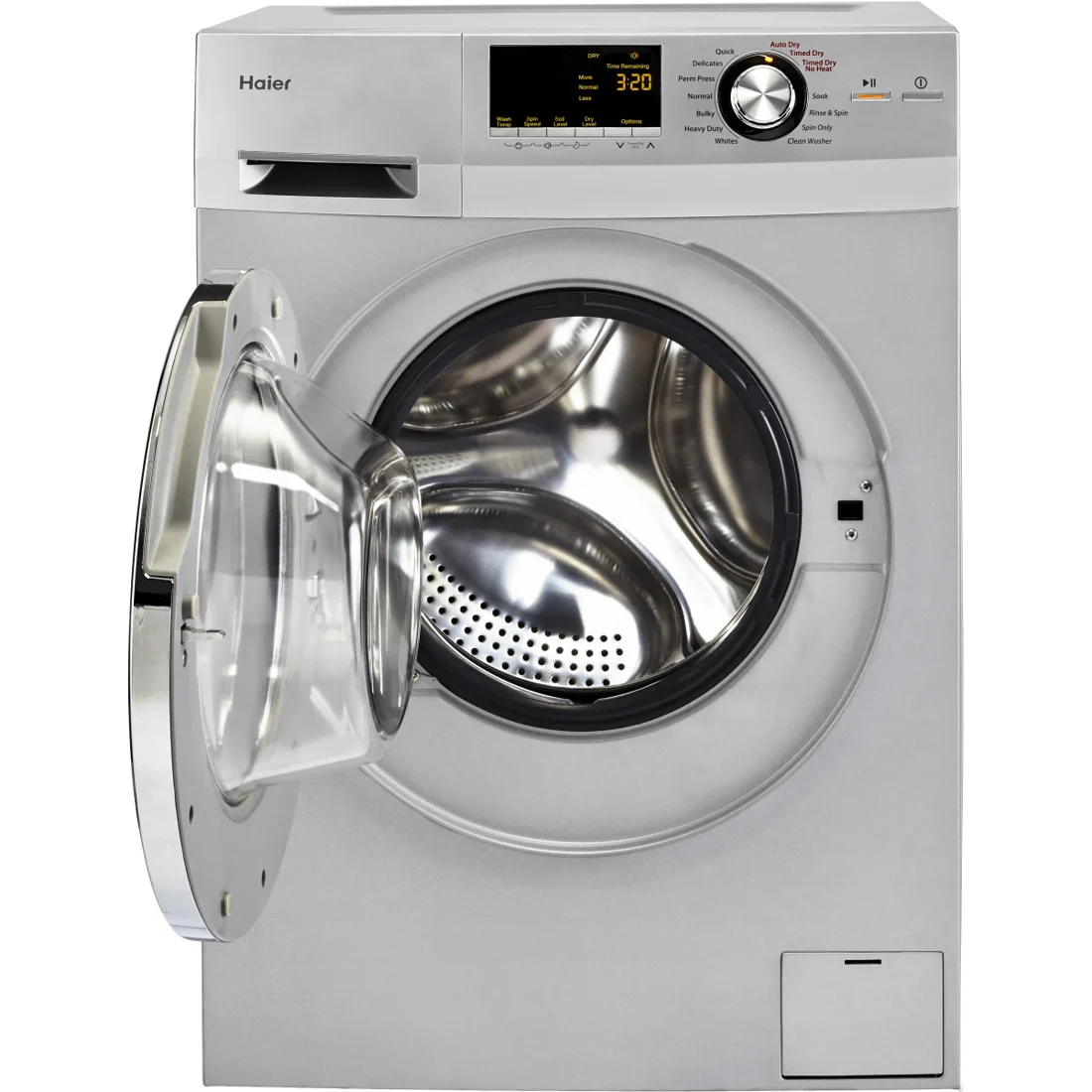 Haier HLC1700AXS Front Load Washer features