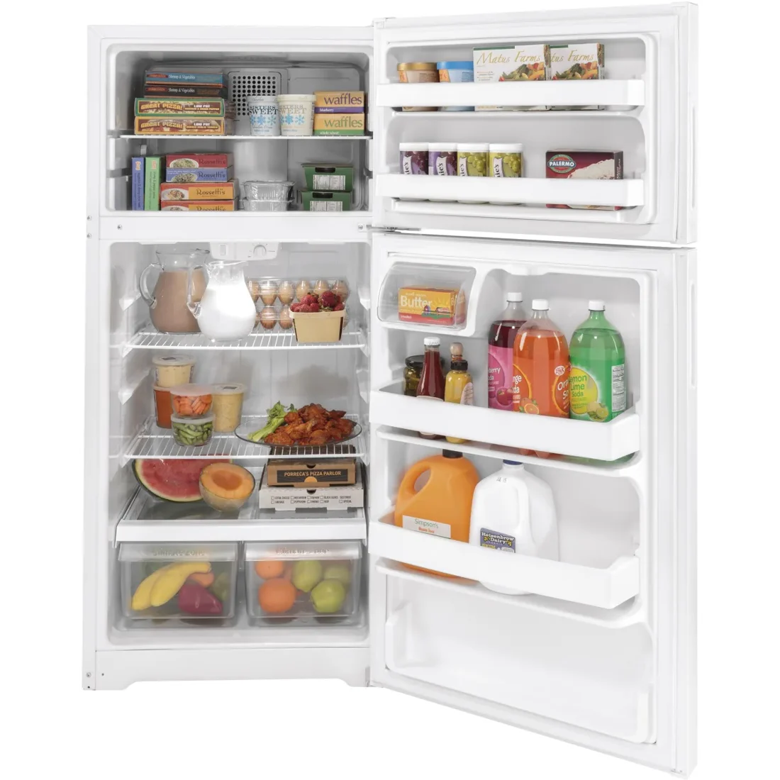 Haier HPS16BTNRWW Top-Freezer Refrigerator photo 3