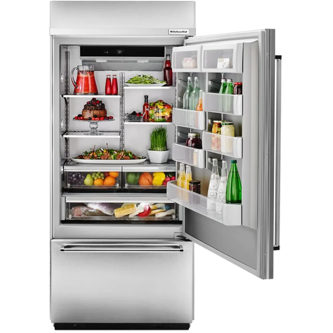 KitchenAid KBBR306ESS Built-In Refrigerator features