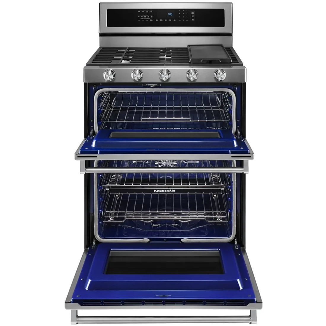 KitchenAid KFDD500ESS Freestanding Gas Range photo 2