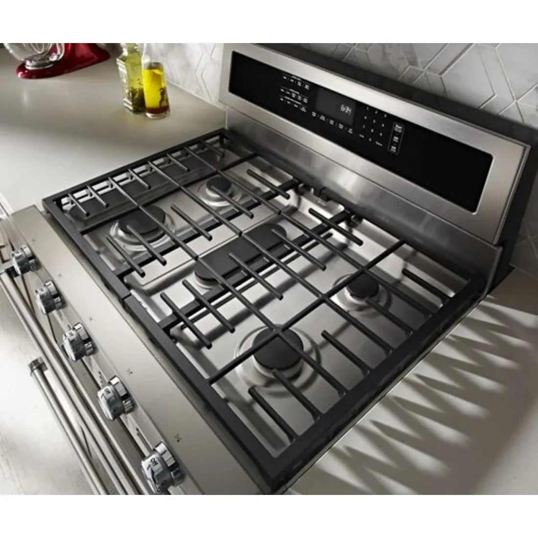 KitchenAid KFDD500ESS Freestanding Gas Range features