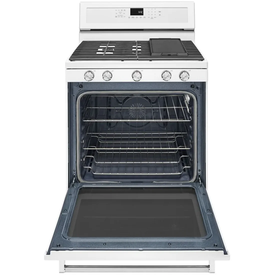 KitchenAid KFGG500EWH Freestanding Gas Range photo 3