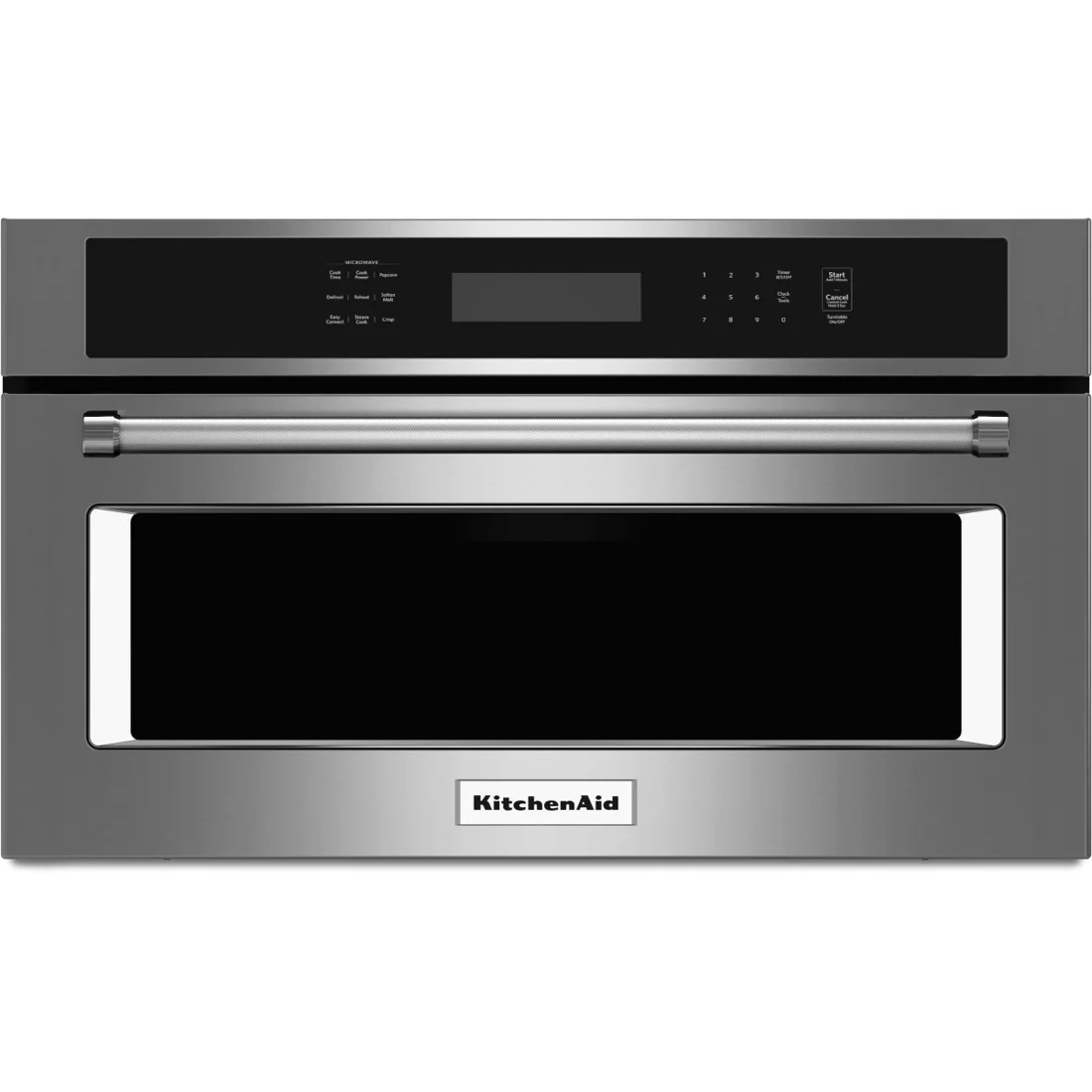 KitchenAid KMBP100ESS Built-In Microwave at Compare Deals