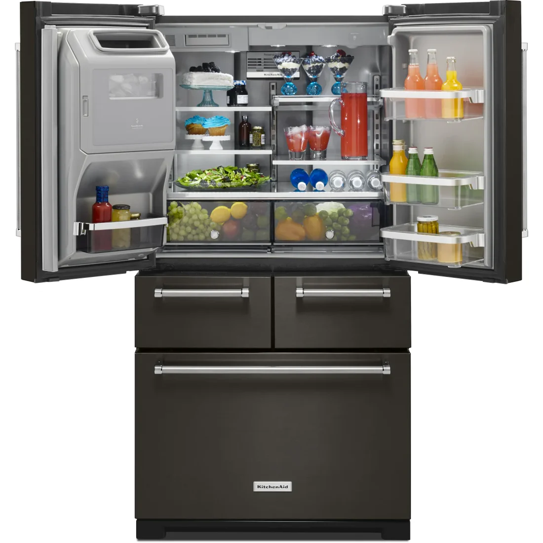 KitchenAid KRMF706EBS French-Door Refrigerator features